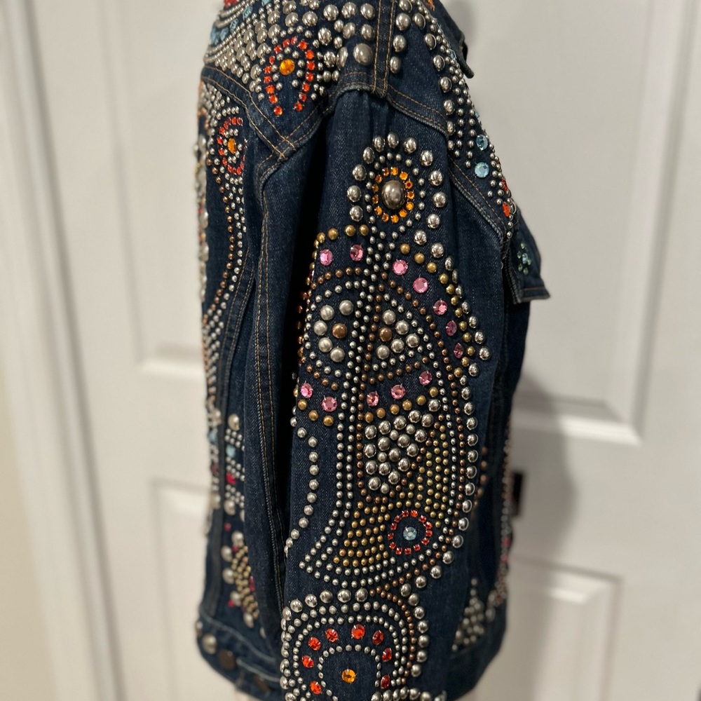 Levi's Studded Jean Jacket - Multicolor - image 2